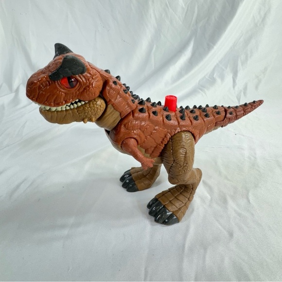 Mattel 2018 Imaginext Jurassic World Carnotaurus Lunging Dinosaur Action Figure - Picture 1 of 5